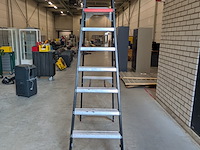 Werktrap altrex, 7 treeds met bordes - afbeelding 2 van  7