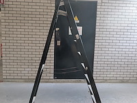 Werktrap altrex, 7 treeds met bordes - afbeelding 3 van  7