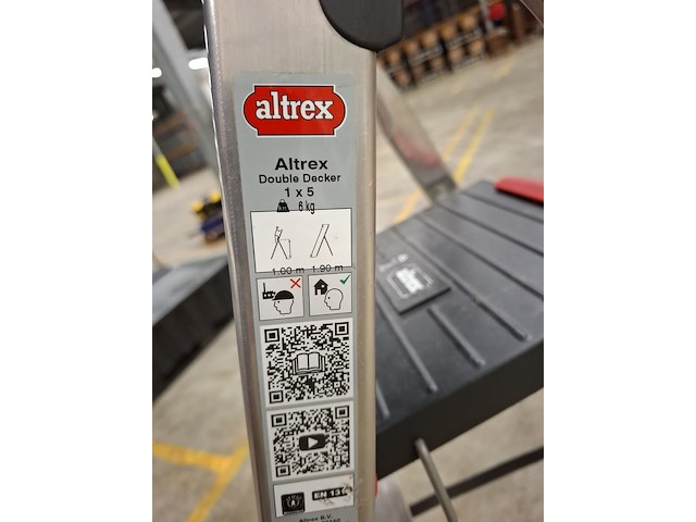 Werktrap altrex, double decker - afbeelding 4 van  4