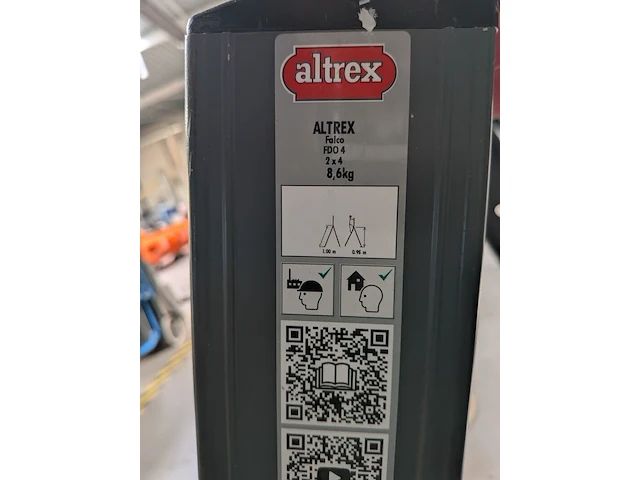 Werktrap altrex, fdo4, , 2x4 treeds - afbeelding 4 van  5
