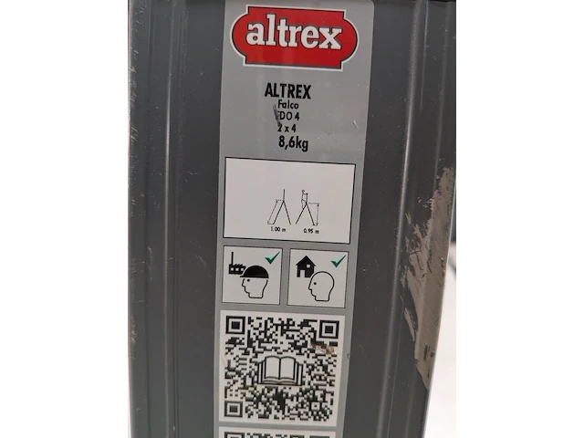 Werktrap altrex, tdo4, , 2x4 treeds - afbeelding 5 van  5