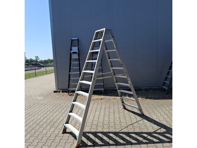 Werktrap inno-al, 2x10 treeds - afbeelding 1 van  4