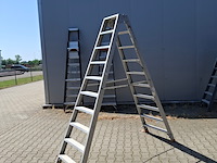 Werktrap inno-al, 2x10 treeds - afbeelding 1 van  4