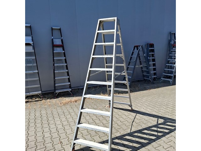 Werktrap inno-al, 2x10 treeds - afbeelding 3 van  4