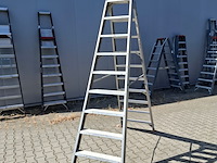 Werktrap inno-al, 2x10 treeds - afbeelding 3 van  4