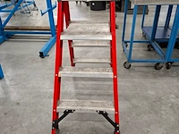 Werktrap kelfort, 2x 3 treeds met bordes - afbeelding 2 van  5