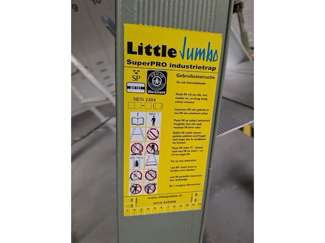 Werktrap little jumbo, , 2x4 treeds - afbeelding 3 van  4
