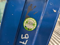 Werktrap met opstap 2x 4 treeds met bordes - afbeelding 6 van  8