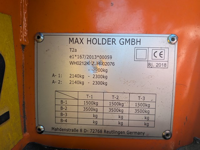 Werktuigdrager, holder, c 250, 2019 - afbeelding 31 van  38