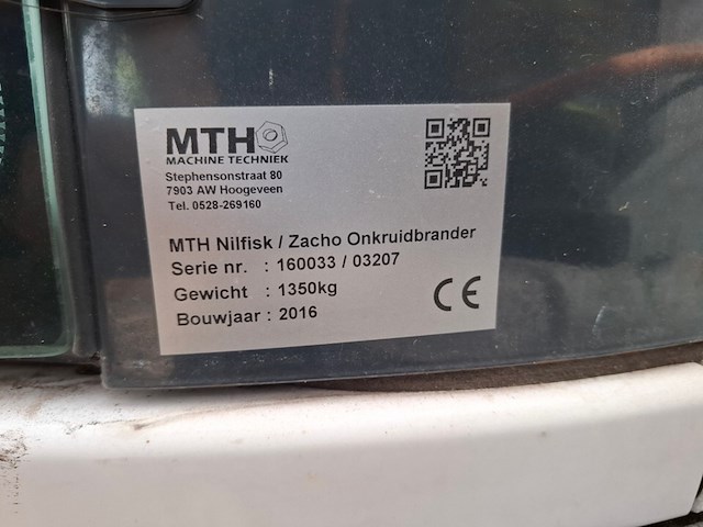Werktuigdrager met onkruidbrander nillfisk, city-ranger 2250, bouwjaar 2016 - afbeelding 16 van  18