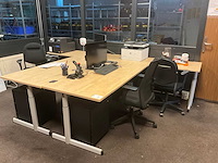 Werndl bureautafel (2x) - afbeelding 3 van  10