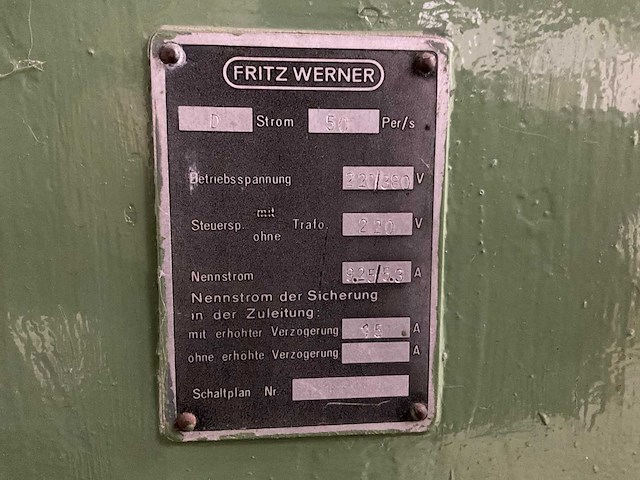 Werner 270 a slijpmachine - afbeelding 8 van  8