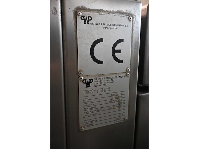 Werner & pfleiderer bm 51-b opmaker / langmaker - afbeelding 3 van  13