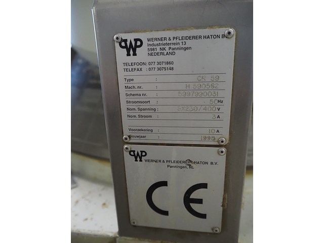 Werner & pfleiderer haton bv - afbeelding 9 van  9