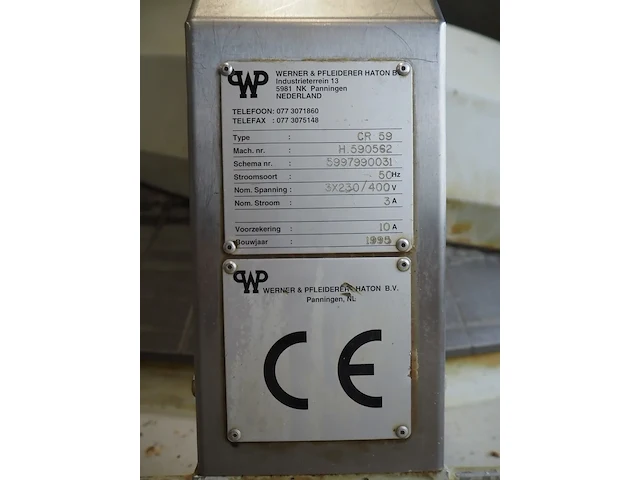 Werner & pfleiderer haton bv - afbeelding 8 van  8