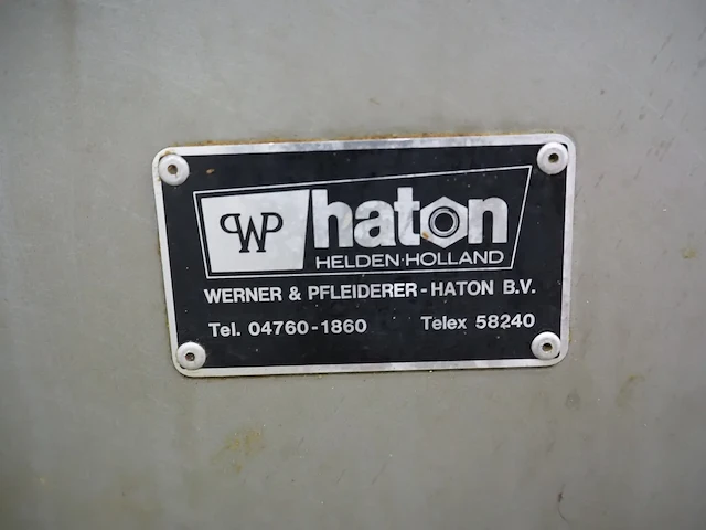 Werner & pfleiderer haton bv - afbeelding 8 van  8