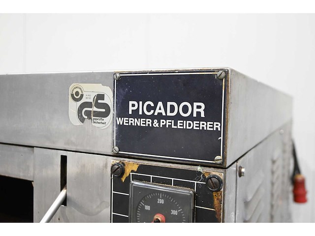 Werner & pfleiderer picador 3-delige bakkerijoven - afbeelding 6 van  8