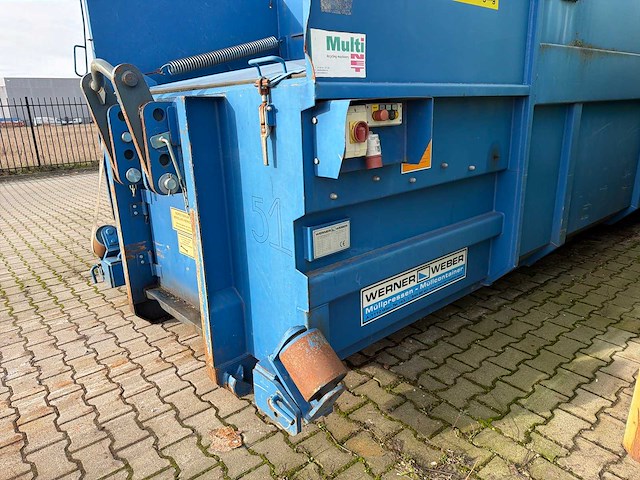 Werner weber mpc 20-k perscontainer - afbeelding 7 van  9