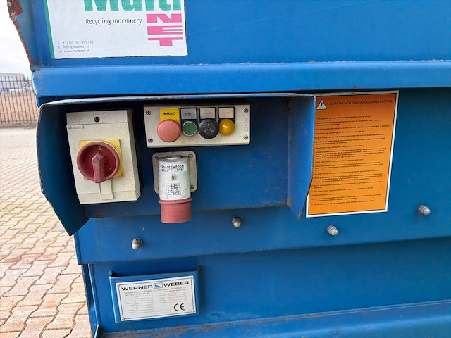 Werner weber mpc 20-k perscontainer - afbeelding 8 van  9