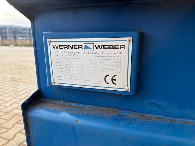 Werner weber mpc 20-k perscontainer - afbeelding 9 van  9