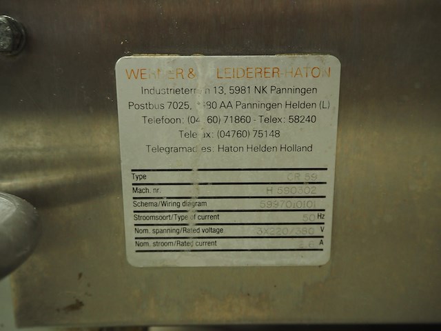 Werner&pfleiderer-haton - afbeelding 3 van  11