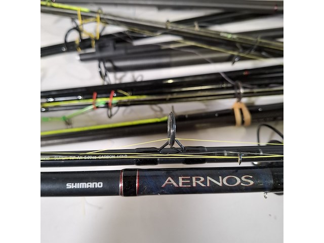 Werphengel, shimano, aero x1 distance feeder 13ft - afbeelding 2 van  8