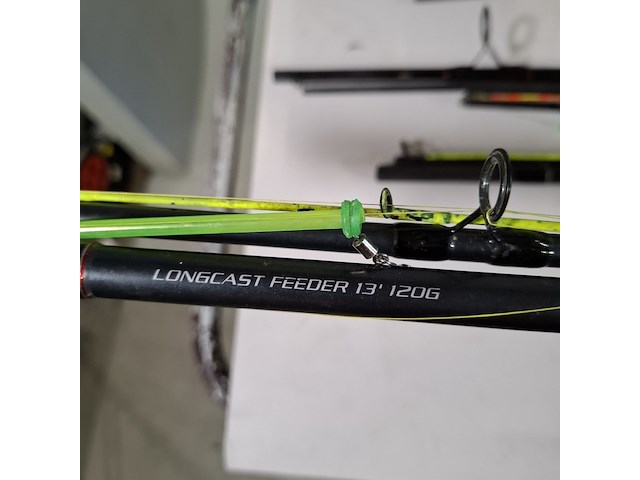 Werphengel, shimano, aero x1 distance feeder 13ft - afbeelding 3 van  8