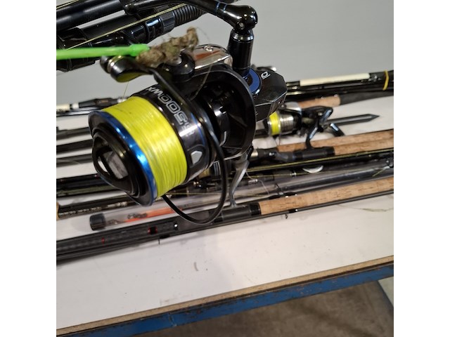 Werphengel, shimano, aero x1 distance feeder 13ft - afbeelding 7 van  8