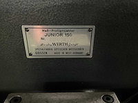 Werth junior150 optische profiel projector - afbeelding 6 van  7