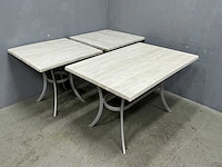 Werzaiit - restaurant buiten tafels 80x80x73 cm (2x) - afbeelding 1 van  6
