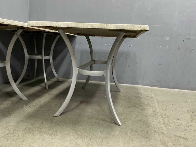 Werzaiit - restaurant buiten tafels 80x80x73 cm (2x) - afbeelding 5 van  6
