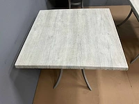 Werzaiit - restaurant buiten tafels 80x80x73 cm (2x) - afbeelding 12 van  14