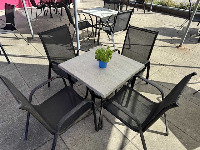 Werzalit - terrastafel (12x) - afbeelding 5 van  7