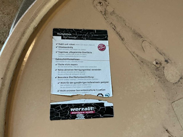 Werzalit terras tafelbladen (34x) - afbeelding 3 van  4