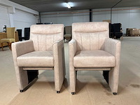 Wes verrijdbare eetkamerstoel (2x) - afbeelding 3 van  10