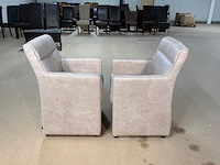 Wes verrijdbare eetkamerstoel (2x) - afbeelding 10 van  10