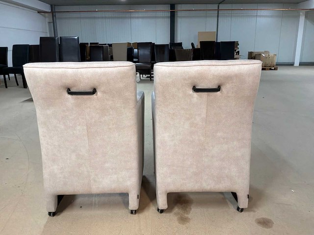 Wes verrijdbare eetkamerstoel (2x) - afbeelding 5 van  10