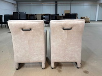 Wes verrijdbare eetkamerstoel (2x) - afbeelding 5 van  10