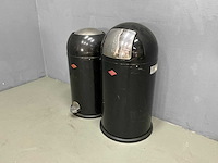 Wesco - prullenbak (2x) - afbeelding 1 van  5
