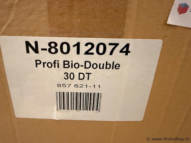 Wesco afvalemmer n-8012074 prof bio double, 30dt - afbeelding 2 van  3