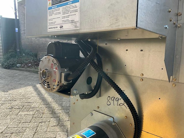 Wesco navy dtidr15e industriële droogtrommel 15kg – 440v – 21kw - afbeelding 1 van  7