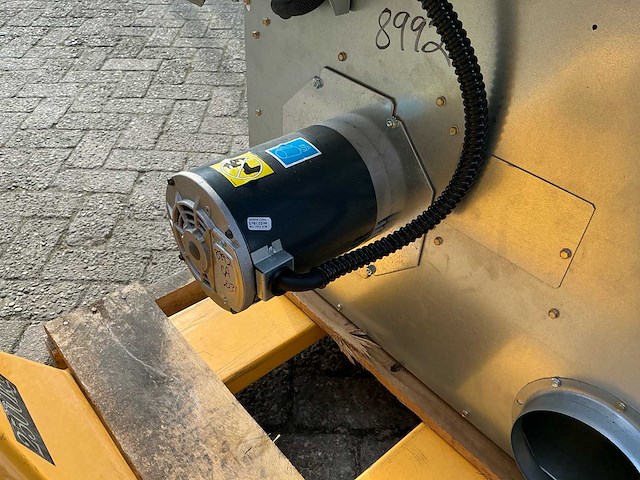 Wesco navy dtidr15e industriële droogtrommel 15kg – 440v – 21kw - afbeelding 7 van  7