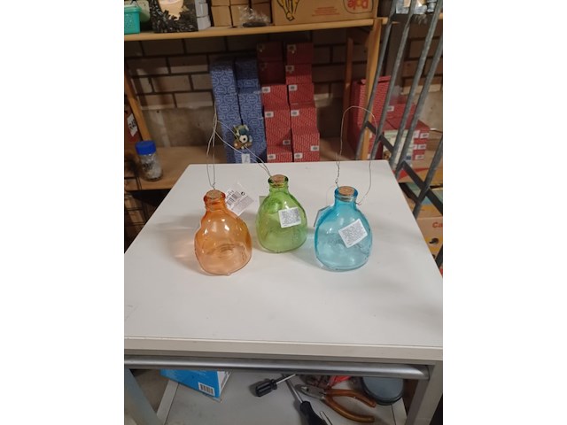 Wespenval glas 3 acc mix aantal 6 stuks. - afbeelding 2 van  3