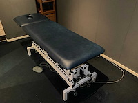 Wesseling eco-line elektrische massagetafel met voetpedaal