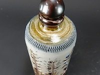 West duits westerwald-keramische fles of kruik met zoutglazuur - afbeelding 3 van  5