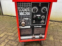 West mig200 mig lasapparaat - afbeelding 2 van  5