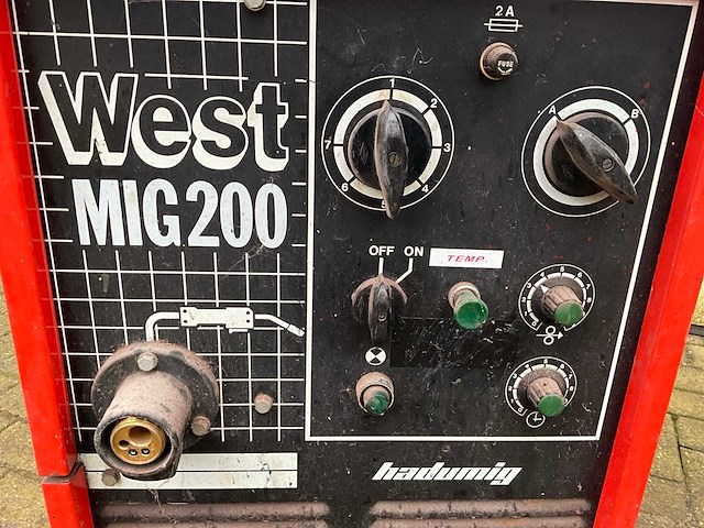 West mig200 mig lasapparaat - afbeelding 3 van  5