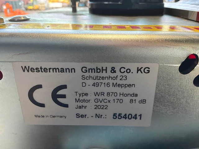 Westermann veegmachine - afbeelding 4 van  7