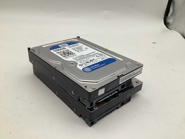Western digital 3,5 inch interne hardeschijf 500 gb (2x) - afbeelding 1 van  6