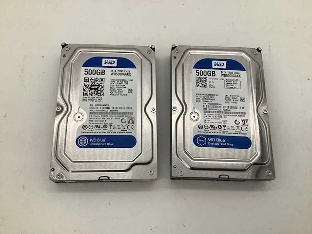 Western digital 3,5 inch interne hardeschijf 500 gb (2x) - afbeelding 3 van  6